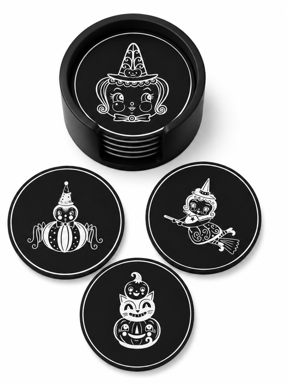 Johanna Parker Inspired Halloween Coaster Set | 3D Printed (Set of 4)